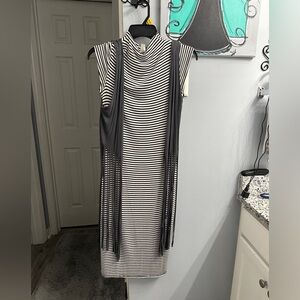 Ladies dress w fringe cover